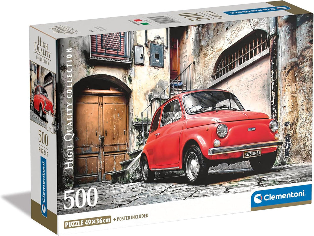 Clementoni 500 Piece Red Car