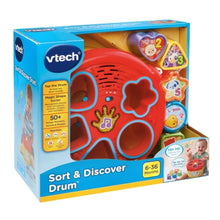 Load image into Gallery viewer, Vtech Sort &amp; Discover Drum
