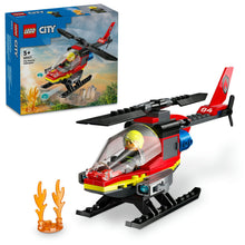 Load image into Gallery viewer, Lego City 60411 Fire Rescue Helicopter
