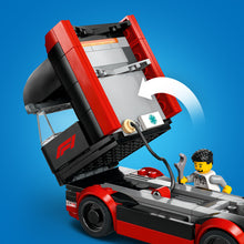 Load image into Gallery viewer, Lego City 60445 F1 Truck with RB20 &amp; AMR24 F1 Cars
