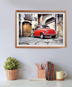 Clementoni 500 Piece Red Car
