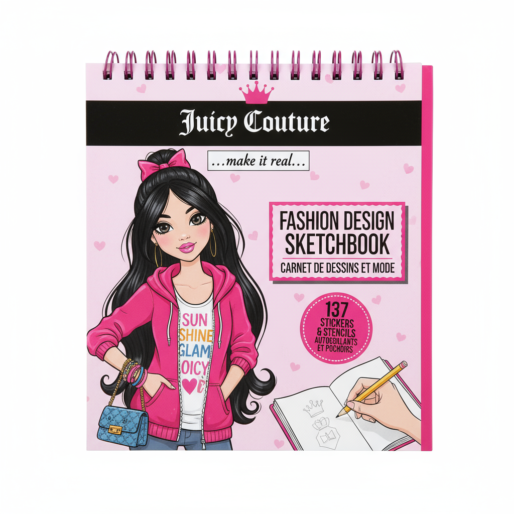Make it Real Fashion Design Sketchbook Juicy Couture