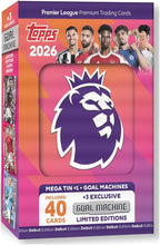 Load image into Gallery viewer, Topps 2026 Premier League Premium Trading Cards Mega Tin
