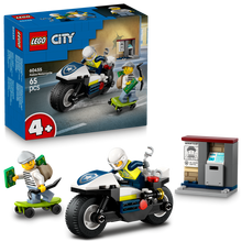 Load image into Gallery viewer, Lego City 60455 Police Motorcycle Chase
