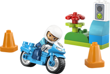 Load image into Gallery viewer, Lego Duplo 10471 Blue Police Motorcycle
