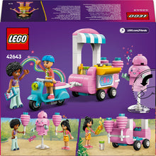 Load image into Gallery viewer, Lego Friends 42643 Cotton Candy Stand and Scooter
