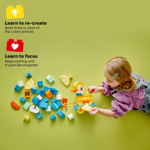 Load image into Gallery viewer, Lego Duplo 10448 3 in 1 Animals on Wheels
