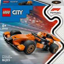Load image into Gallery viewer, Lego City 60442 F1 Driver with McLaren Race Car
