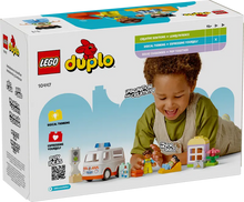 Load image into Gallery viewer, Lego Duplo 10447 Ambulance &amp; Driver
