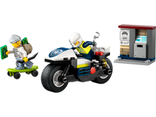 Load image into Gallery viewer, Lego City 60455 Police Motorcycle Chase
