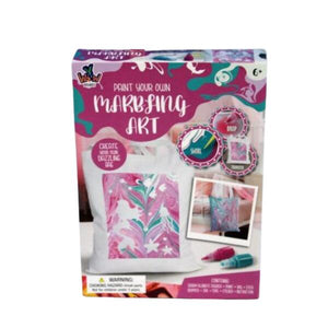 Paint your own Marbling Art Dazzling Bag