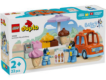 Load image into Gallery viewer, Lego Duplo 10458 Ice Cream Trip with Bluey

