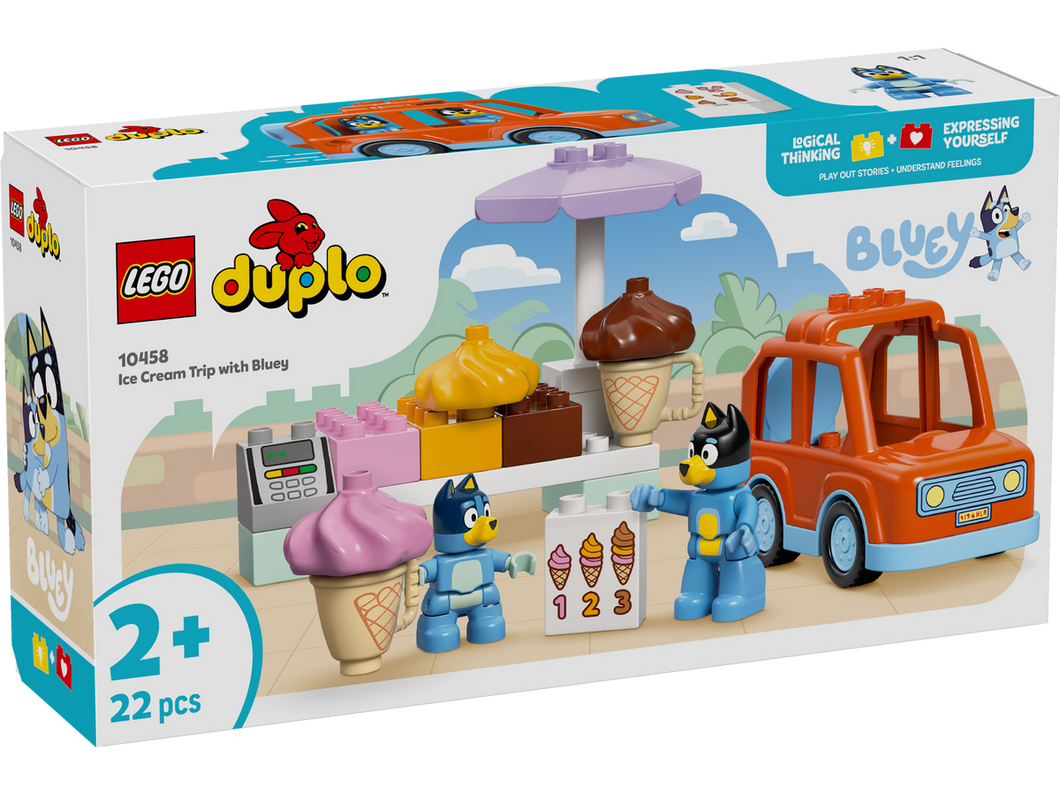 Lego Duplo 10458 Ice Cream Trip with Bluey