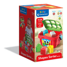 Load image into Gallery viewer, Baby Clementoni Shape Sorter Bucket
