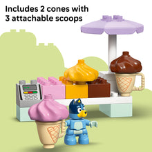 Load image into Gallery viewer, Lego Duplo 10458 Ice Cream Trip with Bluey
