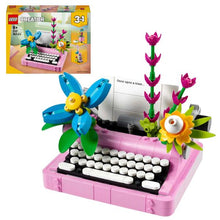 Load image into Gallery viewer, Lego Creator 31169 3in1 Typewriter with Flowers
