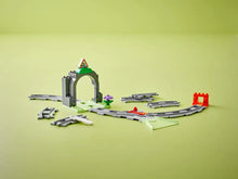 Load image into Gallery viewer, Lego Duplo 10426 Train Bridge and Tracks Expansion Set
