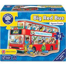 Load image into Gallery viewer, Big Red Bus Jigsaw
