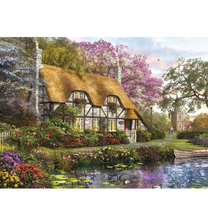 Load image into Gallery viewer, Falcon The Gardener&#39;s Cottage 1000 Piece Jigsaw
