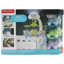 Load image into Gallery viewer, Fisher Price Butterfly Dreams 3 in 1 Projection Mobile
