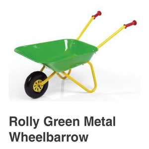 Rolly Green Wheelbarrow