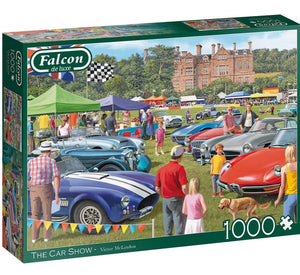 Falcon The Car Show 1000 Piece Jigsaw