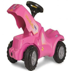 rolly pink ride on 