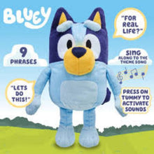 Load image into Gallery viewer, Bluey&#39;s Talking Bluey Plush
