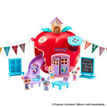 Load image into Gallery viewer, Mouse in the House Millie and Friends Red Apple School Playset
