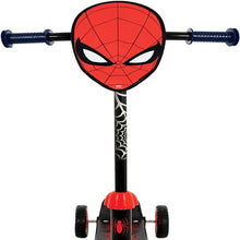Load image into Gallery viewer, Spider-Man Deluxe Tri Scooter
