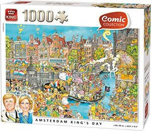 Amsterdam King’s Day 1000 Piece Jigsaw Puzzle