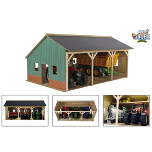 Globe 1:16 Machinery Shed