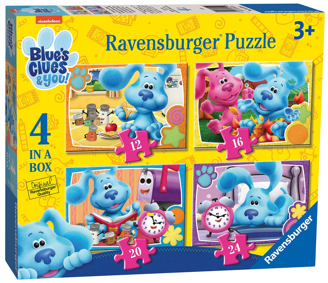 Ravensburger Blue’s Clues & You 4 in a Box Puzzles