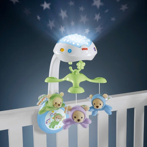 Fisher Price Butterfly Dreams 3 in 1 Projection Mobile