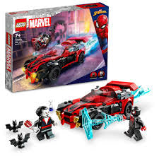 LEGO 76244 Marvel Miles Morales vs. Morbius Toy Car Set