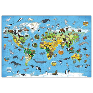 Animal World 150 Piece Jigsaw Puzzle