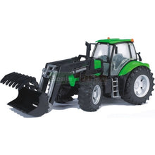 Load image into Gallery viewer, Bruder 03081 Deutz Agrotron X720 with Frontloader
