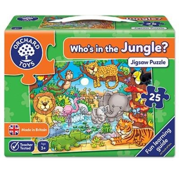 Who’s in the Jungle Jigsaw Puzzle