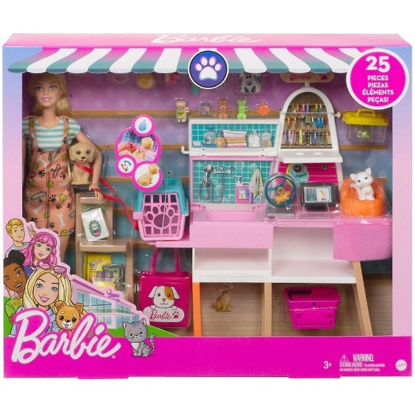 Barbie Pet Supply Store Playset