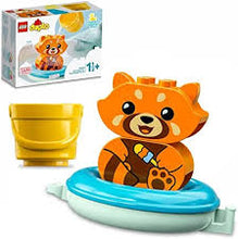 Load image into Gallery viewer, Lego 10964 Duplo Bath Time Fun: Floating Red Panda Baby Toy
