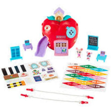 Load image into Gallery viewer, Mouse in the House Millie and Friends Red Apple School Playset
