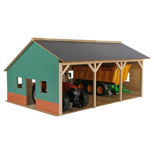 Globe 1:16 Machinery Shed