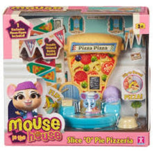 Load image into Gallery viewer, Mouse in the House Millie and Friends Slice O Pie Pizzeria Playset
