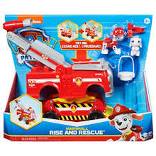 Load image into Gallery viewer, PAW Patrol Marshall Rise and Rescue Transforming Toy Car
