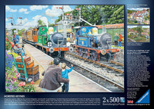 Load image into Gallery viewer, Ravensburger Number One Railway Heritage 2 X 500 Piece Jigsaw Puzzles
