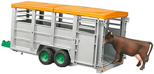Load image into Gallery viewer, Bruder 02227 Cattle Trailer
