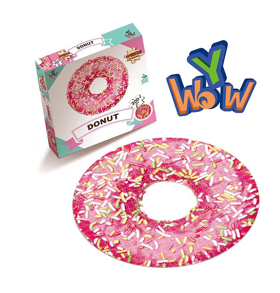 Supersized Donut 300 Piece Puzzle