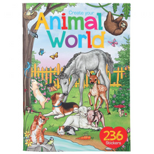 Load image into Gallery viewer, Create Your Animal World 236 Sticker Book
