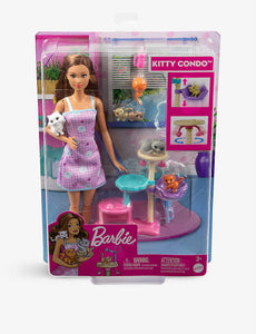 Barbie Kitty Condo Doll and Pets