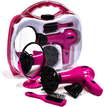 Load image into Gallery viewer, Battery Operated Play Hairdryer Set
